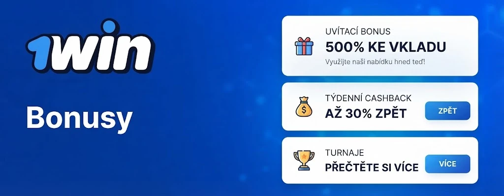 1win bonus – uvítací balíček a cashback